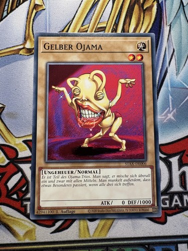 Yugioh pigiama giallo comune - yugioh!,