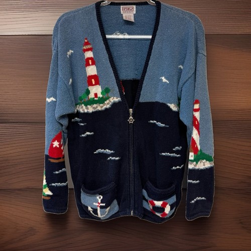 Cardigan zip vintage anni - , 90