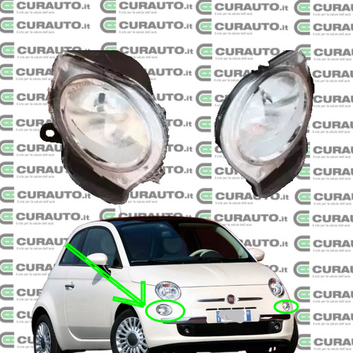 Coppia fari fanale luce - coppia,