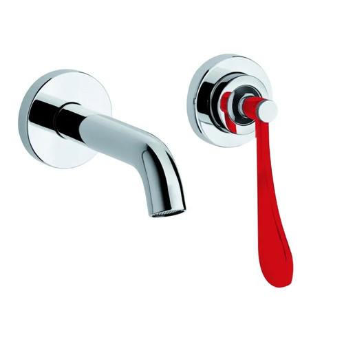 Miscelatore lavabo muro con - miscelatore,