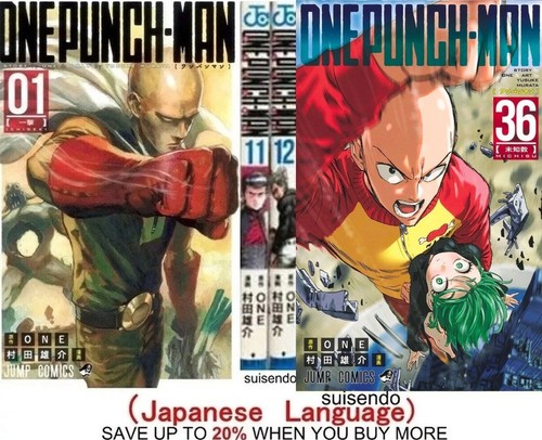 One punch man vol anime - vol.1-36,