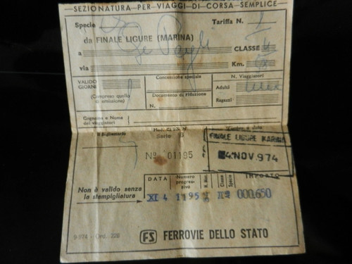 20152 biglietto treno da - treno,