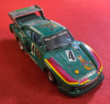 BBURAGO Modellino Auto PORSCHE 935 TT RALLY #0142 Metallo Verde 1:24
