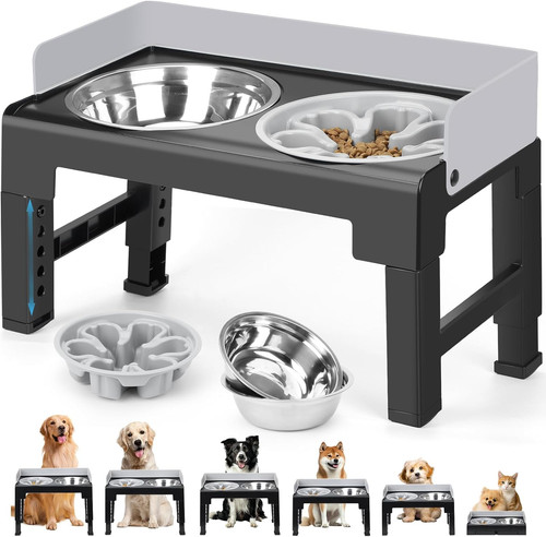 Ciotole per cani rialzate - ciotole,