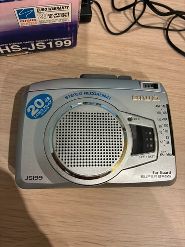 Aiwa js199 stereo radio - hs-js199, –