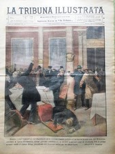 La Tribuna Illustrata 27 Gennaio 1924 Palatinato Mussolini Panama Abruzzo Fascio