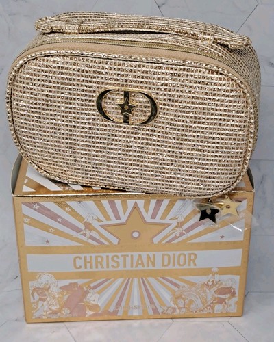 Dior beauty gold vanity case - vanity,