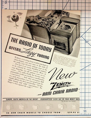 Pubblicità radio poltrona