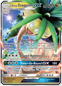 Alolan exeggutor 111 - gx, 74/111