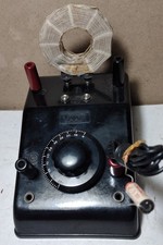 RADIO RICEVITORE A CRISTALLO GALENA  IN BACHELITE ANNI 30 '' VAAM ''