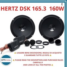 Hertz DSK 165.3 – Altoparlanti auto 2 vie con woofer 165 mm e tweeter 24 mm