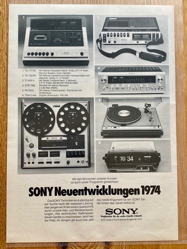Sony hifi tape giradischi - hifi,
