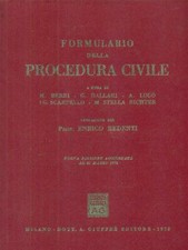 FORMULARIO DELLA PROCEDURA