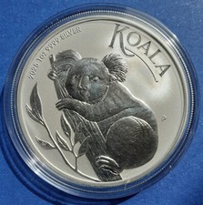AUSTRALIA 2025  1 $  KOALA  1 oncia argento 999/1000 silver oz PERTH MINT