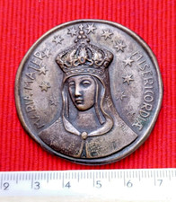 Antica placca ottone Maria