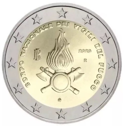 Moneta vigili del fuoco 2 - moneta,