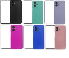 Custodia Motorola Moto G54 5G/ XT-2343-1 XT2343-2 Cover GEL tpu silicone + VETRO