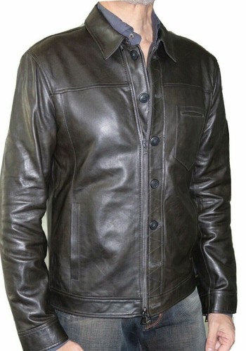 Giacca pelle camionista - giacca,
