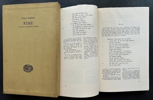 Dante alighieri rime 1946 - dante,