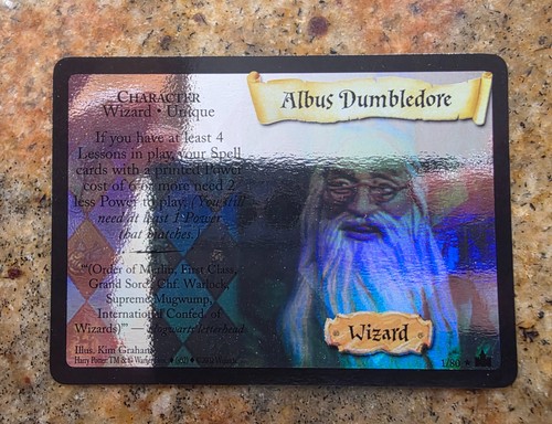 Harry potter wotc dumbledore - potter,