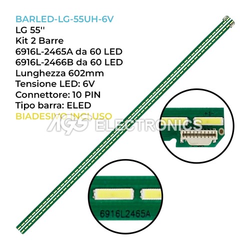 Kit barre strip led tv - 2,