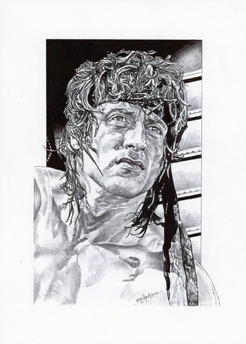 Sylvester stallone rambo - sylvester,