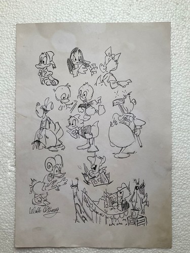 Walt disney disegno quadro - e,