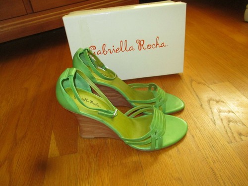 Sandali pelle con zeppa - sandali,