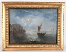 Dipinto olio su tela Antonio