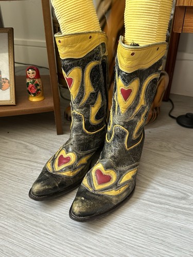 Rari stivali cowboy vintage - da,