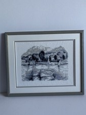 Quadro punto croce rifinito