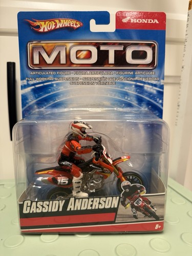 2007 hot wheels moto cassidy - hot,