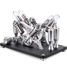 Modello motore Stirling M14 V4
