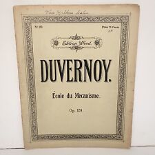Antico Duvernoy Ecole du