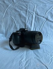 nikon d5200 + obiettivo 18-140mm