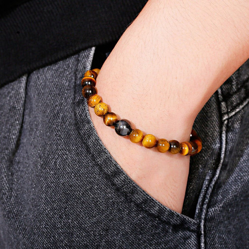 Bracciale occhio tigre - occhio,