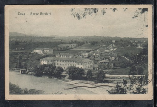 Cartolina ceva borgo bertieri - ceva,