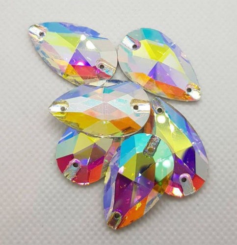 Pietre cucire vetro strass - da,