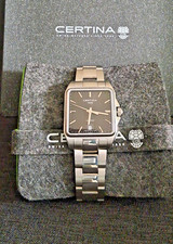 Certina DS TRUST Square Face con scatola e manuale originali