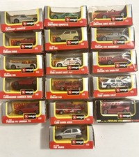 Lotto auto burago - scala, 1/43