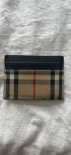Burberry Check Card Holder