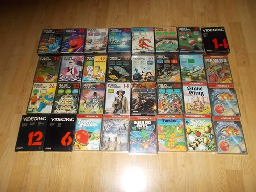 Juegos philips videopac g7000 - philips,