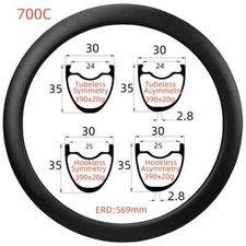 Cerchi in carbonio 700C