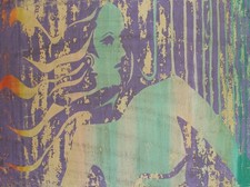 Dipinto astratto ad olio