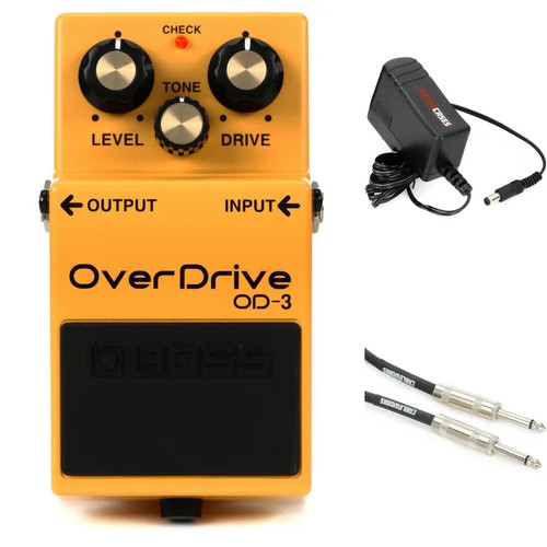 Boss pedale overdrive - od-3, con