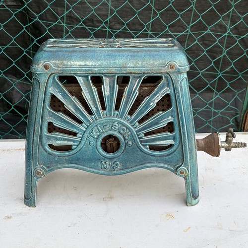 Vecchia stufa vintage gas - vintage, a
