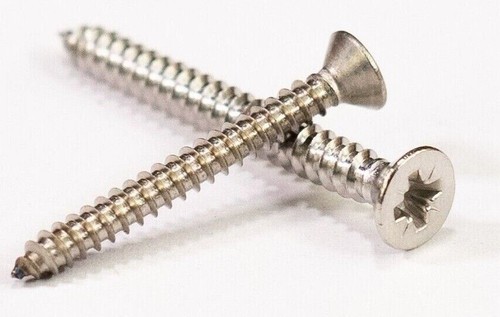 Acciaio inox testa svasata - a,