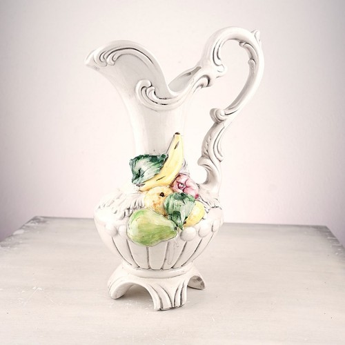 Brocca ceramica capodimonte - in,