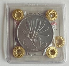 STUPENDA 10 LIRE  1948  “ULIVO” PERIZIATA FDC NC NORIS PAOLO!