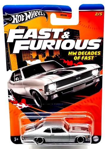Hot wheels fast - furious, hw